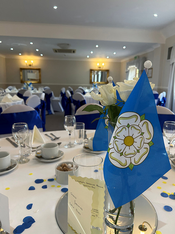 For your perfect celebration, join us at Hatfeild Hall in Wakefield, West Yorkshire